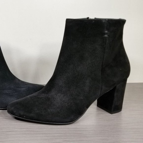 Paul Green Valerie Bootie, Black Suede, Womens Size 6.5 Right, 6 Left Mismatched - Picture 7 of 12